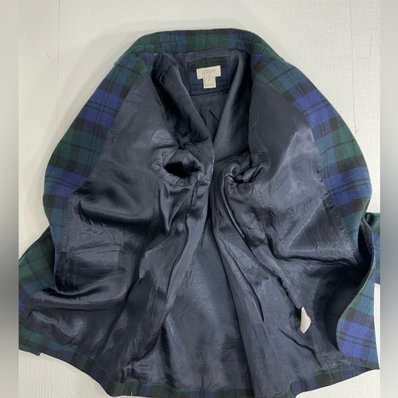 J. Crew plaid schoolboy blazer size 2 - Picture 11 of 13